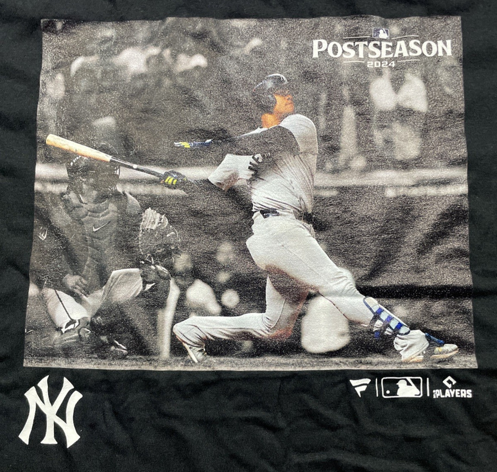 Fanatics T-Shirt 3XL Black Juan Soto New York Yankees MLB Postseason 2024 NWOT